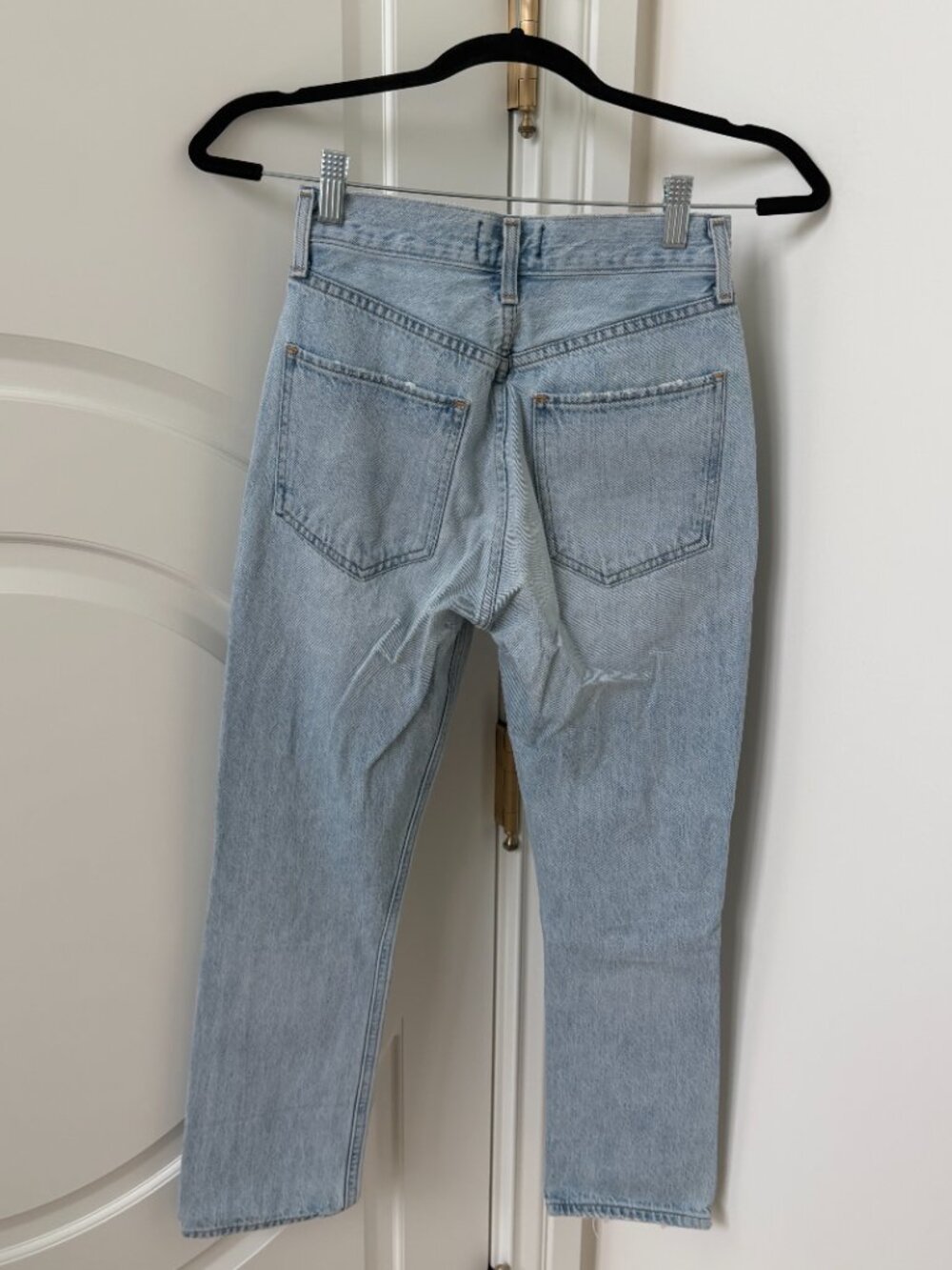 AGOLDE Riley High Rise Straight Jeans - Picture 5 of 6